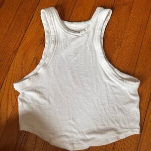 Lululemon Athletica White Tank Top